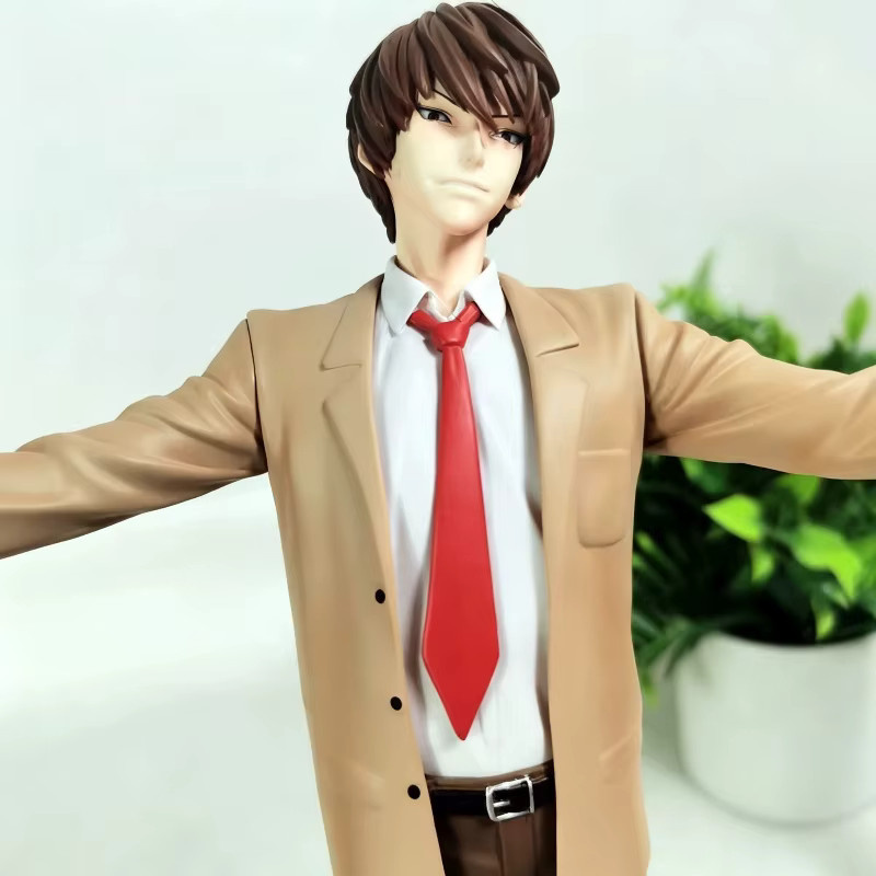Bandai Death Note Light Yagami Anzug & Schuluniform Version, Anime PVC Figur, Desktop-Ornament - Bild 2