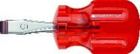 PB Swiss Tools Schraubendreher Stubby Schlitz Classic in Rot aus Stahl - Bild 1