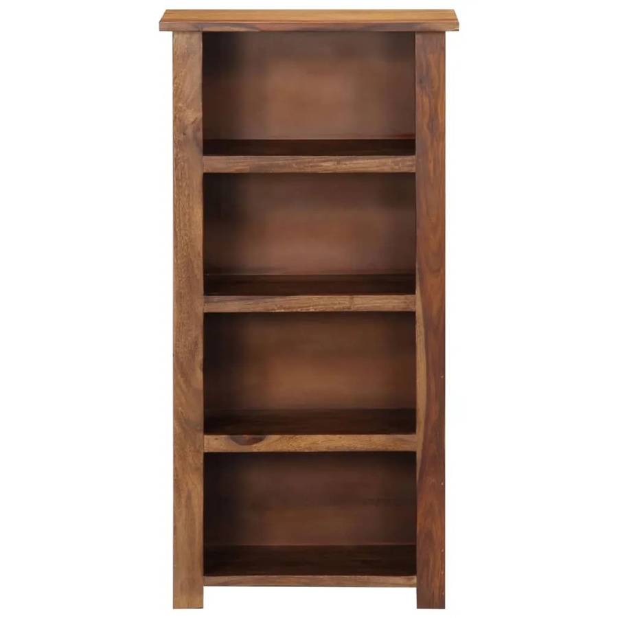 vidaXL Bücherregal aus Massivholz in Palisander-Optik, Braun, B/T/H: 50 x 30 x 100 cm - Bild 2