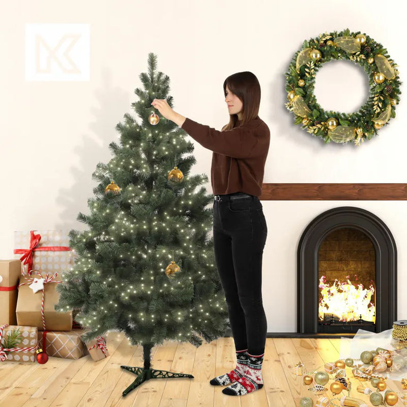 KADAX Künstlicher Weihnachtsbaum Tanne in Grün, Höhe: 180 cm - Bild 5