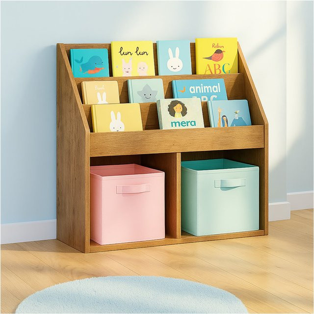 HTI-Living Bücherregal Thekla für Kinderzimmer in Eiche - Bild 1