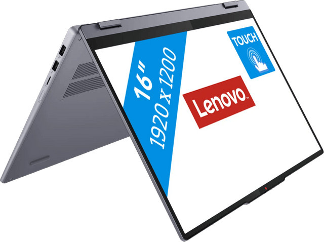 Lenovo IdeaPad 5 2-in-1 16IAL10 Convertible Laptop in Grau mit 16 Zoll Display, Intel Core Ultra 5, 16GB RAM und 512GB SSD - Bild 1