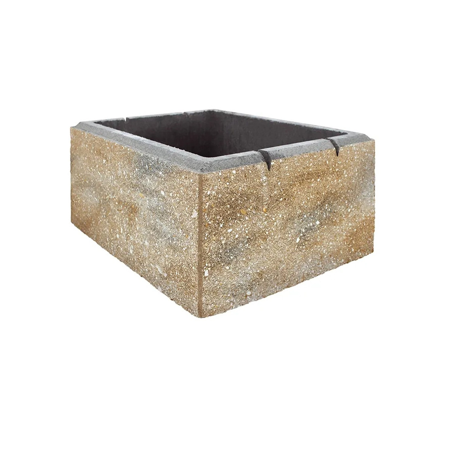 Diephaus Mauerstein Lessia Muschelkalk B/H/T: 50 x 40 x 20 cm - Bild 2