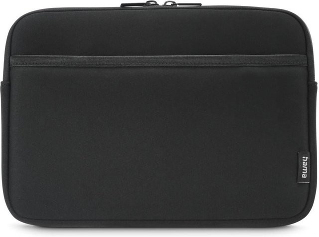 Hama Tablet-Sleeve Neoprene mit Vorderfach, Schwarz, 28 cm (11") - Bild 1