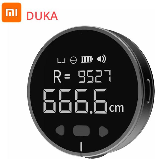 Duka Small Q 8 in 1 HD Digitales Entfernungsmessgerät Schwarz - Bild 1