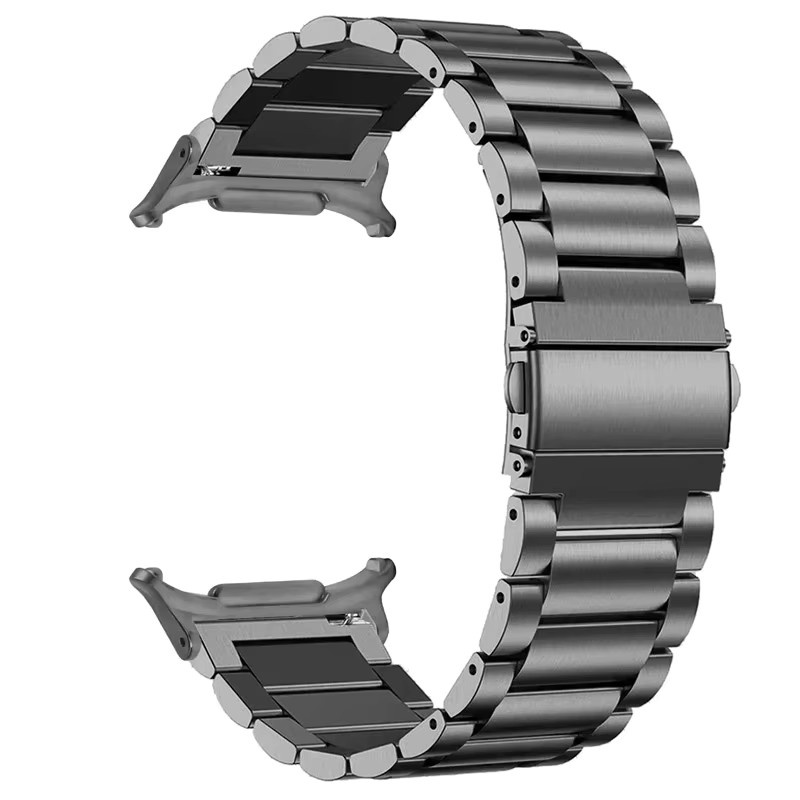 Uhrenarmband Edelstahl, Silber, Unisex - Bild 4