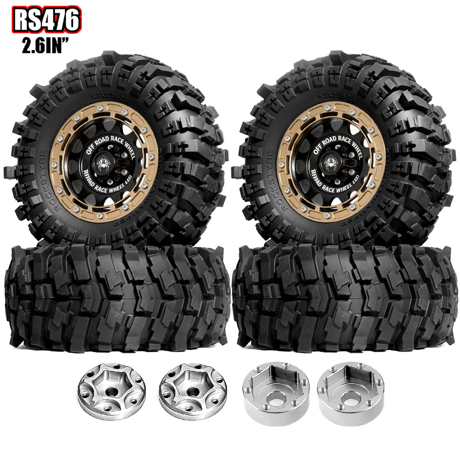 TIMEA RC Metallräder und Offroad-Kletterreifen, Zubehör - Bild 2