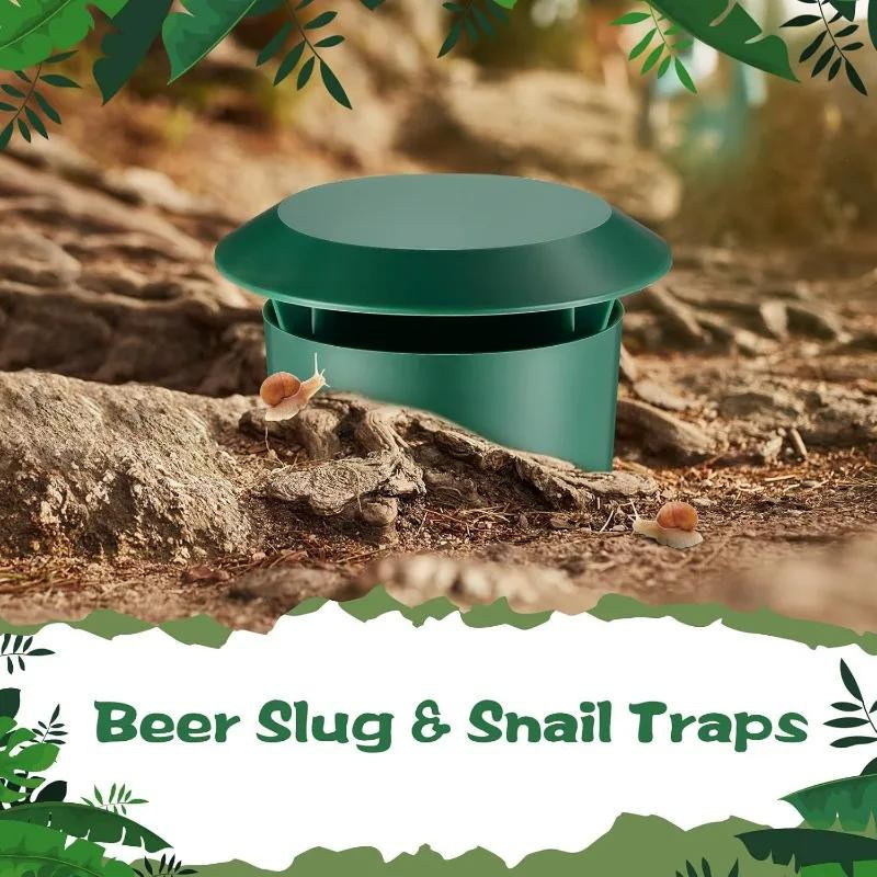 Gintrap Schneckenfalle Set zur umweltfreundlichen Schädlingsbekämpfung für Garten, Haushalt und Bauernhof, 3 Stück - Bild 12
