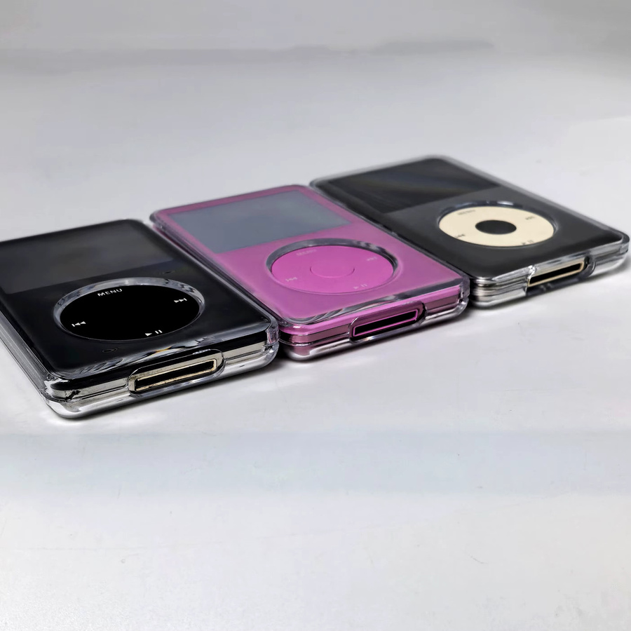 Transparente Kristallhartschalen-Schutzhülle für Apple iPod Classic 5., 5.5. sowie 6. und 7. Generation (80GB, 120GB, 160GB, 30GB) - Bild 2