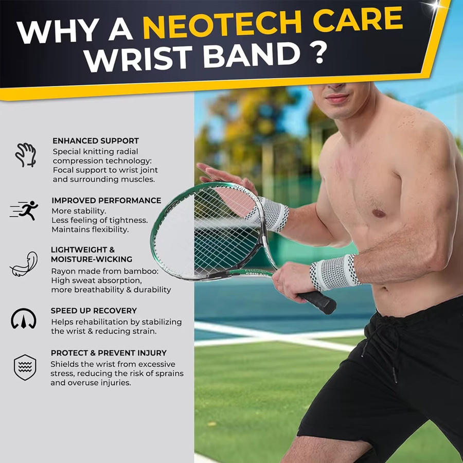 Handgelenk-Kompressionsbandage, elastische Handgelenkstütze, Unisex - Bild 6