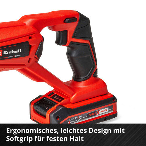 Einhell Power X-Change Akku-Universalsäge TE-AP 18 Li Solo, 18 V, rot/schwarz - Bild 3