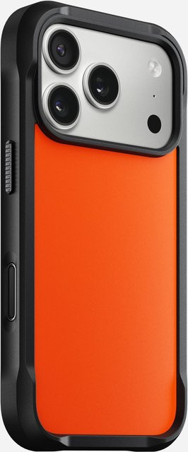 Nomad Rugged Case Schutzhülle für iPhone 17 Pro in Orange, 6,3 Zoll, MagSafe-kompatibel - Bild 1