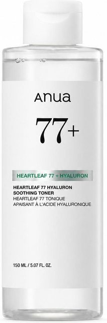 Anua Heartleaf 77 Hyaluronic Gesichtswasser, 150 ml, für empfindliche Haut - Bild 1