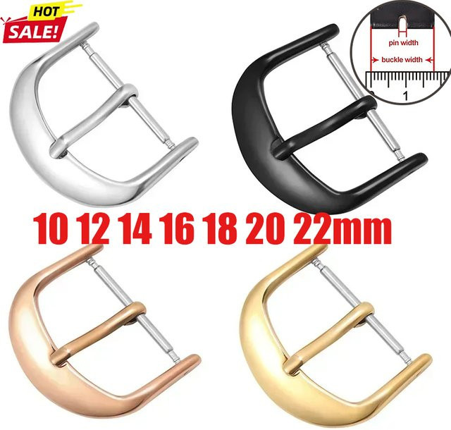 CHIICSMART Uhrenarmband Verschluss, Edelstahl, Bicolor, Unisex - Bild 1