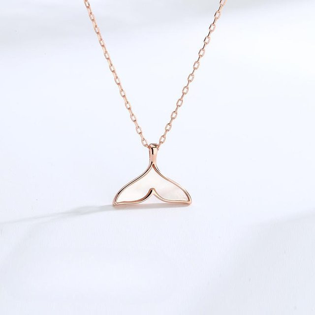 Lucky Star Jewelry Halskette Fischschwanz, 925 Silber, Damen - Bild 1