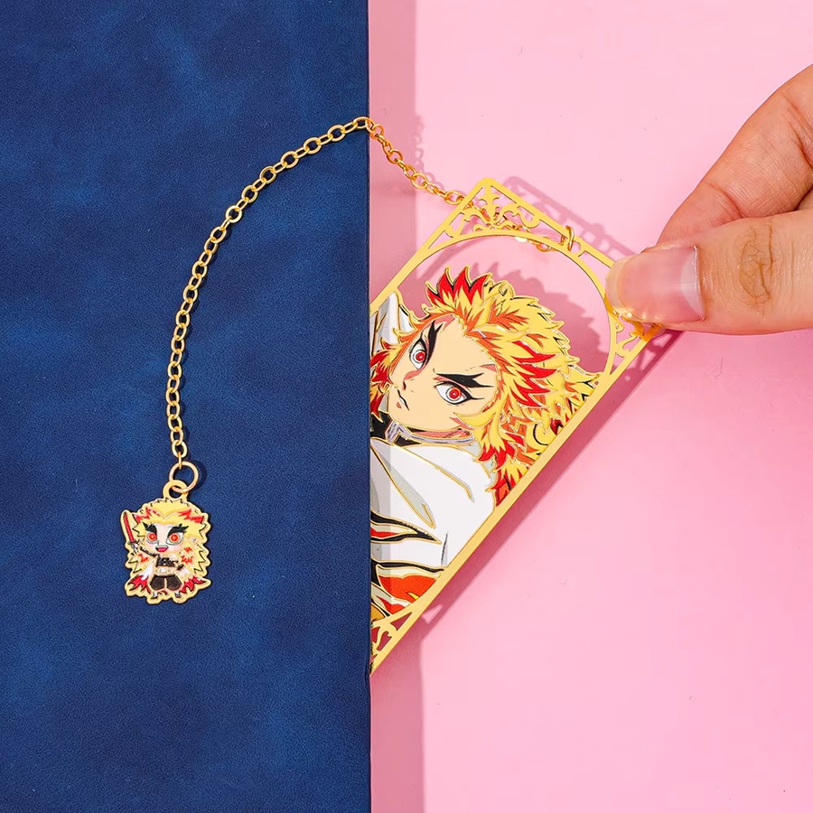 Bandai Demon Slayer Anime Metall-Lesezeichen für Sammler und Buchliebhaber - Bild 3