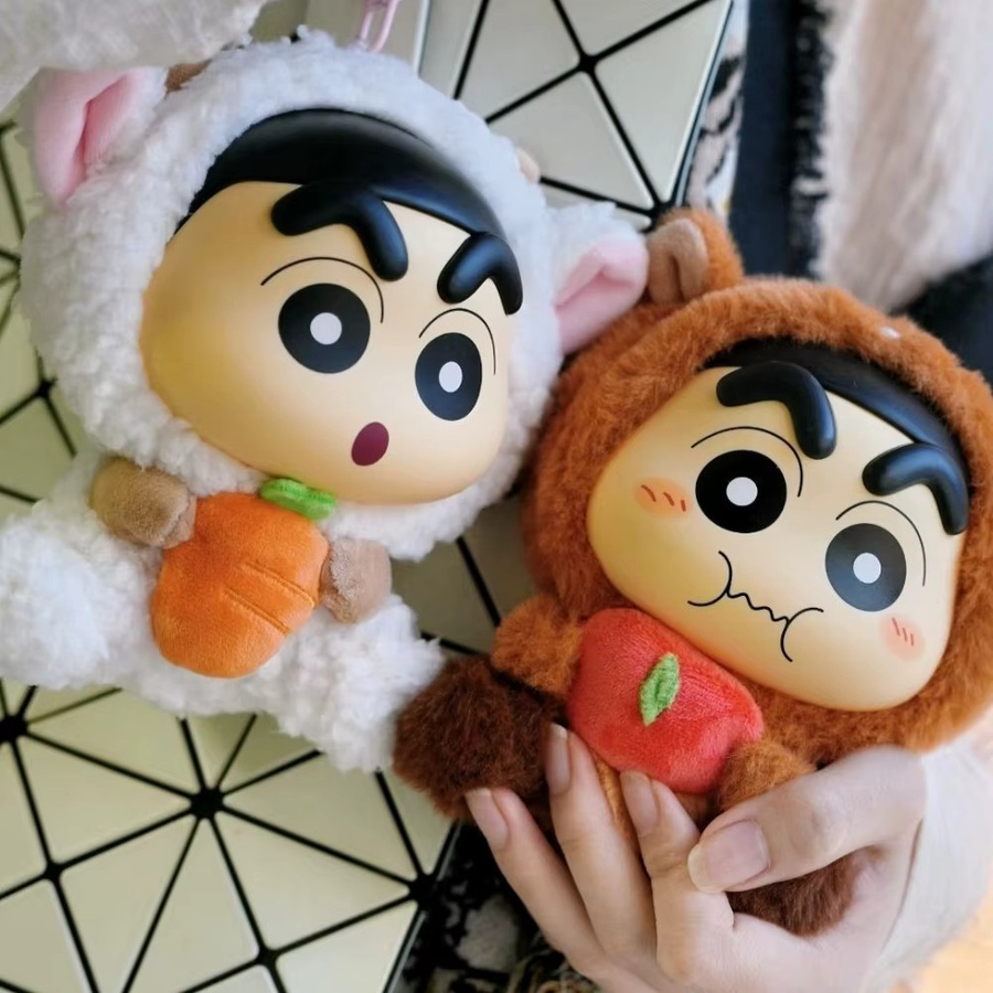 LDCX Crayon Shin-chan Blind Box, Plüschpuppe, Tiere, Einzelfigur - Bild 6