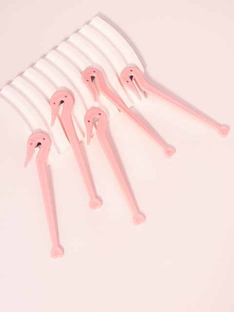 5 Stück elastische Haarspalter, Stirnband-Entferner, Unisex - Bild 1