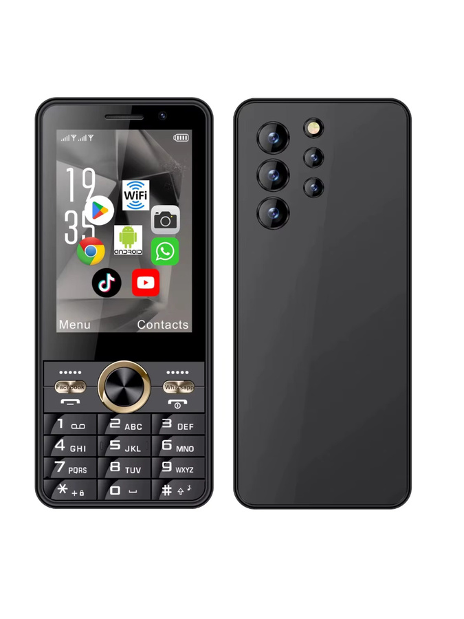 UNIWA HOPE XS24 Smartphone Schwarz mit 3,5 Zoll Touchscreen, Android 8.1, 4G LTE, Dual-SIM, 2 GB RAM, 16 GB Speicher und GPS - Bild 4