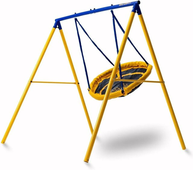 Zero Gravity Gartenschaukel UFO mit korrosionsbeständigem Metallrahmen - Bild 1