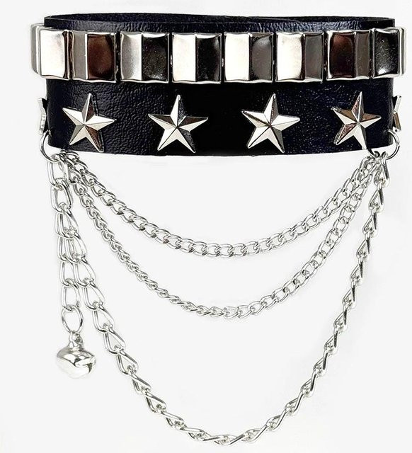 YIRAN Lederarmband, Kunstleder, Schwarz, Unisex - Bild 1