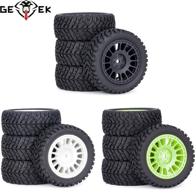 MALOM RC Off Road Buggy Gummireifen, 4-teiliges Set, Grün - Bild 1