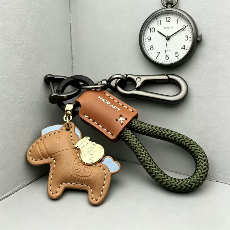 SAISLERWELL Schlüsselanhänger, Cartoon-Pony, Unisex - Bild 1