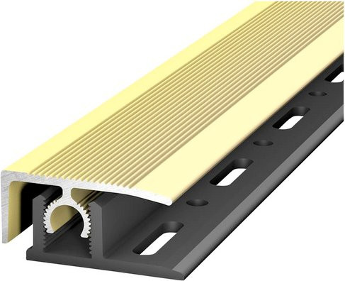CARL PRINZ Abschlussprofil PROFI-TEC aus Aluminium in Gold, B/H: 28 x 15 mm - Bild 1