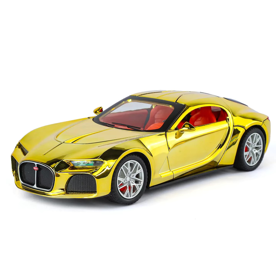 Atlantic Bolide Sportwagen Modell, 1:24, Metall, mit Licht und Sound - Bild 5