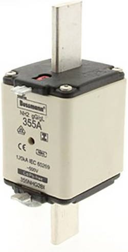 Eaton NH-Sicherung 355NHG2BI mit mechanischer Sicherungsanzeige, 2500V, 3er-Set, Weiß - Bild 1