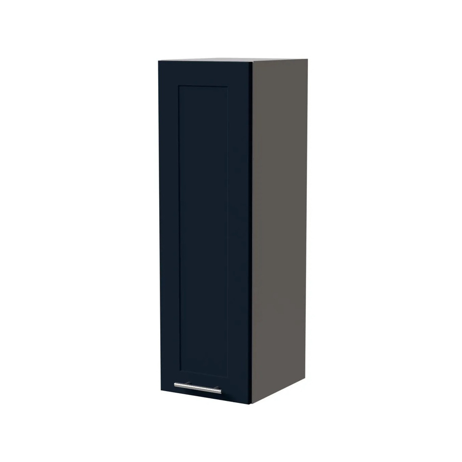 Hängeschrank Oslo von Feldmann-Wohnen in Grau/Indigo Matt, B/T/H: 30 x 32,5 x 96 cm - Bild 2