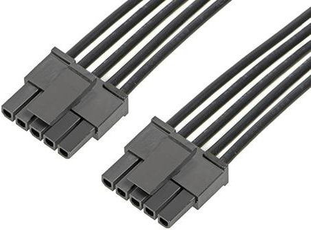 Molex Buchsengehäuse-Kabel Schwarz mit 5 Polen (2147501052) - Bild 1