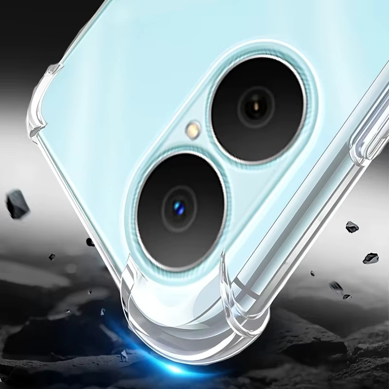 Transparente Silikon Handyhülle für dein Huawei Nova Y73 - Bild 3