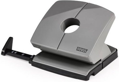 Novus Bürolocher B 220 Color ID 2.0 in Grau für bis zu 20 Blatt - Bild 1