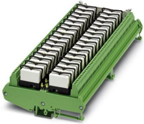 Phoenix Contact Relaisplatine UM-32 RM/RT-G24/21/PLC, bestückt, 1 Wechsler, 24 V/DC, grün - Bild 1