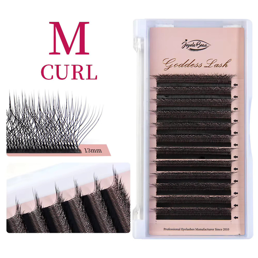 JB Jeyelabeau Bloom Lash Volumen-Wimpern, Faux Mink, Natürlich - Bild 6