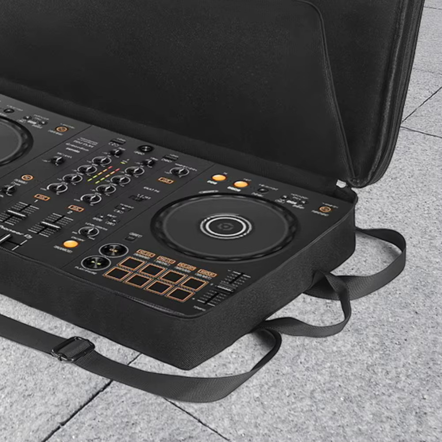VODOOL Staubdichte Tragetasche für Pioneer DDJ-400 DDJ-FLX4 und Roland DJ-202 DJ-Controller in Schwarz - Bild 6