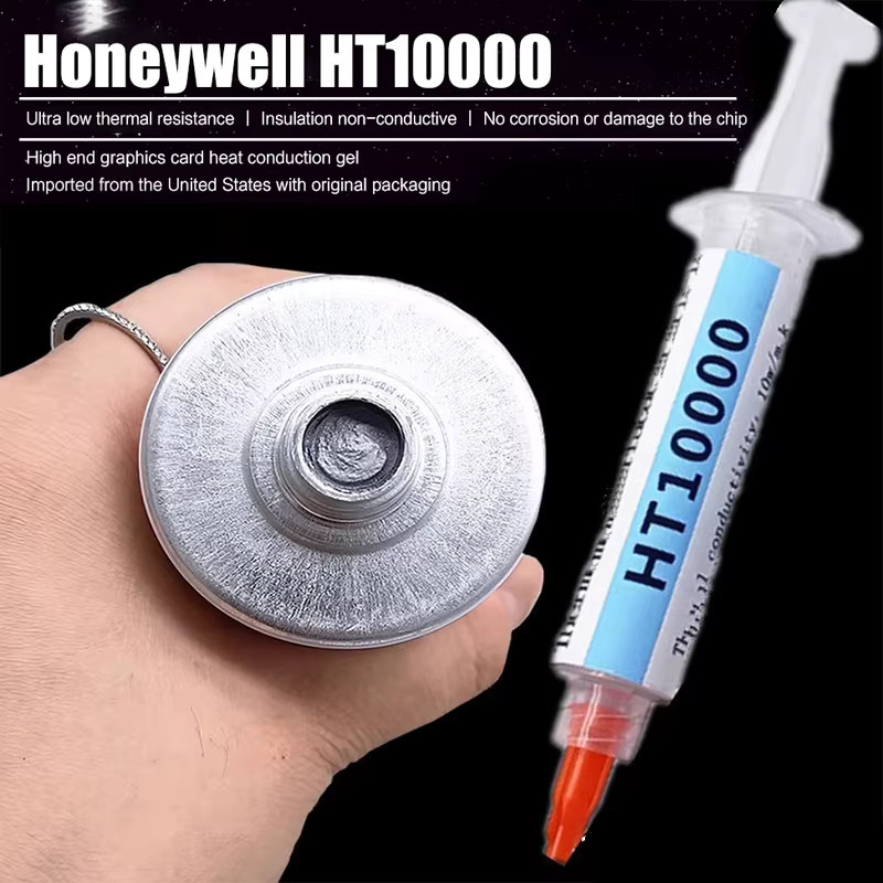 Honeywell HT10000 Wärmeleitpaste Hochleistungs-Compound-Silikonfett für CPU und GPU Kühlung in Weiß - Bild 2