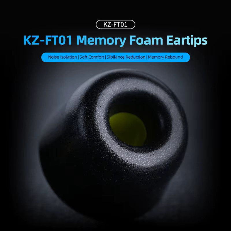 KZ FT01 In-Ear-Monitor kabelgebundene Kopfhörer Schwarz - Bild 2
