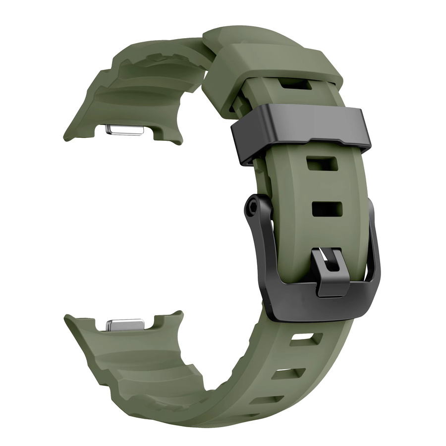 Samsung Uhrenarmband Silikon, Schwarz, Unisex - Bild 2