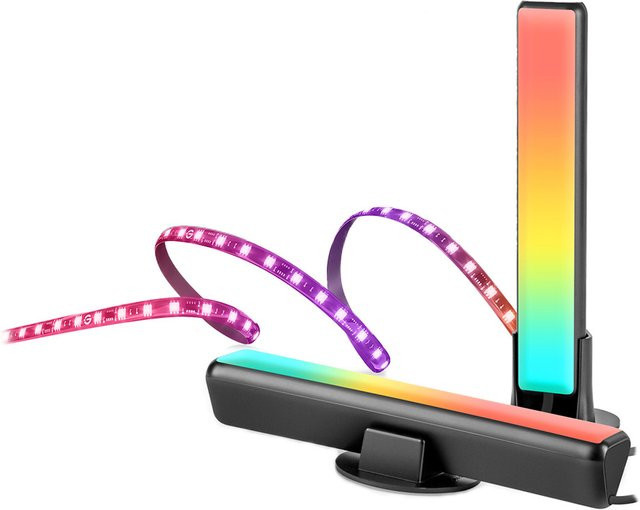 Govee PC Monitor Pro Kit RGBIC LED-Lichtleisten-Komplettset für 27-34 Zoll, Schwarz - Bild 3