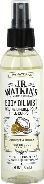 JR Watkins Körperölnebel Kokosnuss und Honig, 177 ml, Unisex - Bild 1