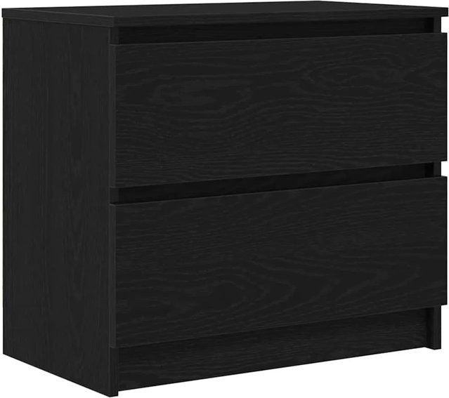 vidaXL TV-Schrank aus Holzwerkstoff in Schwarz, B/T/H: 60 x 35 x 54 cm - Bild 1