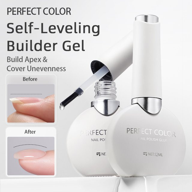 PERFECT COLOR Clear Builder Gel, 12 ml, glänzend - Bild 1