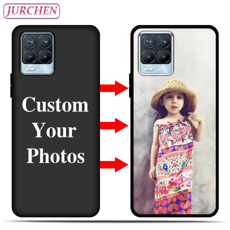 JURCHEN Individuelles Foto-Cover für Xiaomi Redmi Note 15 14 14C 15C 14S 14R 15R Pro Plus 5G Schutzhülle aus Silikon in Schwarz Matt - Bild 3