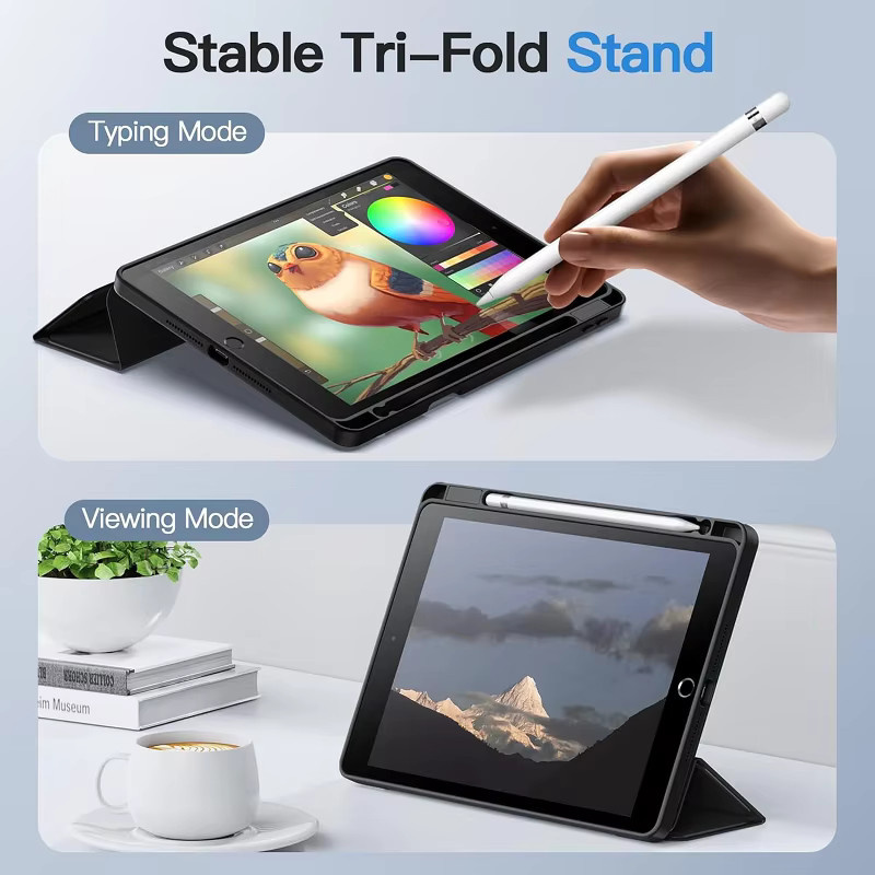 Samsung Magnetische Schutzhülle mit Stifthalter für Galaxy Tab S11, Tab A11 Plus und Tab A9 Plus 11 Zoll sowie 8,7 Zoll, abnehmbare Abdeckung, Blau und Schwarz - Bild 5