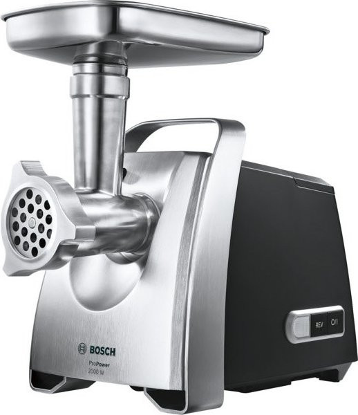 Bosch ProPower MFW68660 Fleischwolf 800W Schwarz Silber - Bild 1
