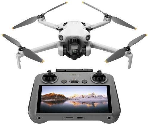 DJI Mini 4 Pro Quadrocopter mit DJI RC 2 Smart Controller und Kamera in Hellgrau (matt) - Bild 2