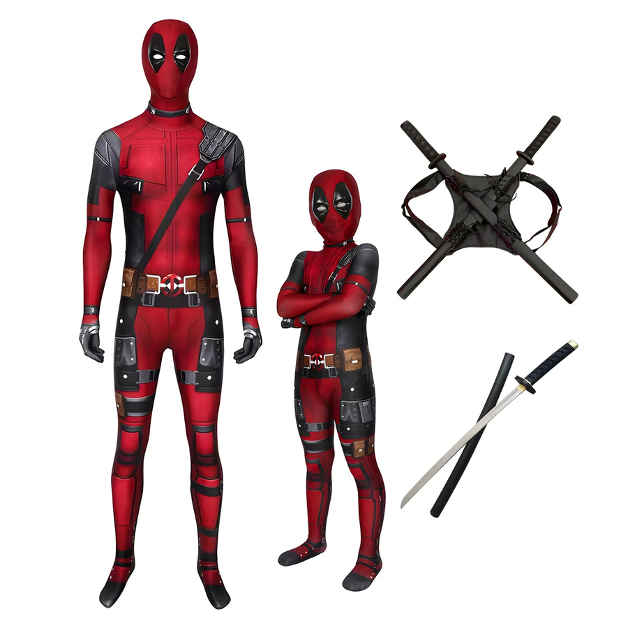Hot Toys Deadpool Kostüm, Superheld, Set - Bild 2