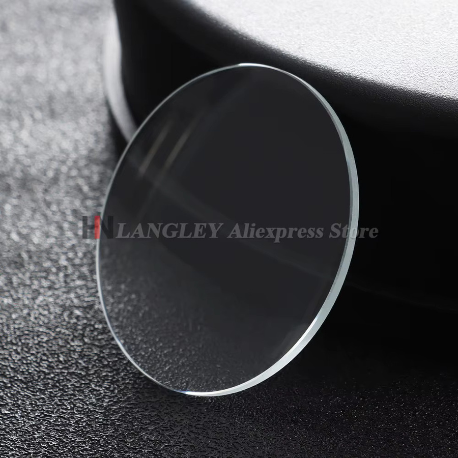 Uhrenglas, einzelne Kuppel, transparent, rund, Durchmesser 28 mm - 38 mm - Bild 2